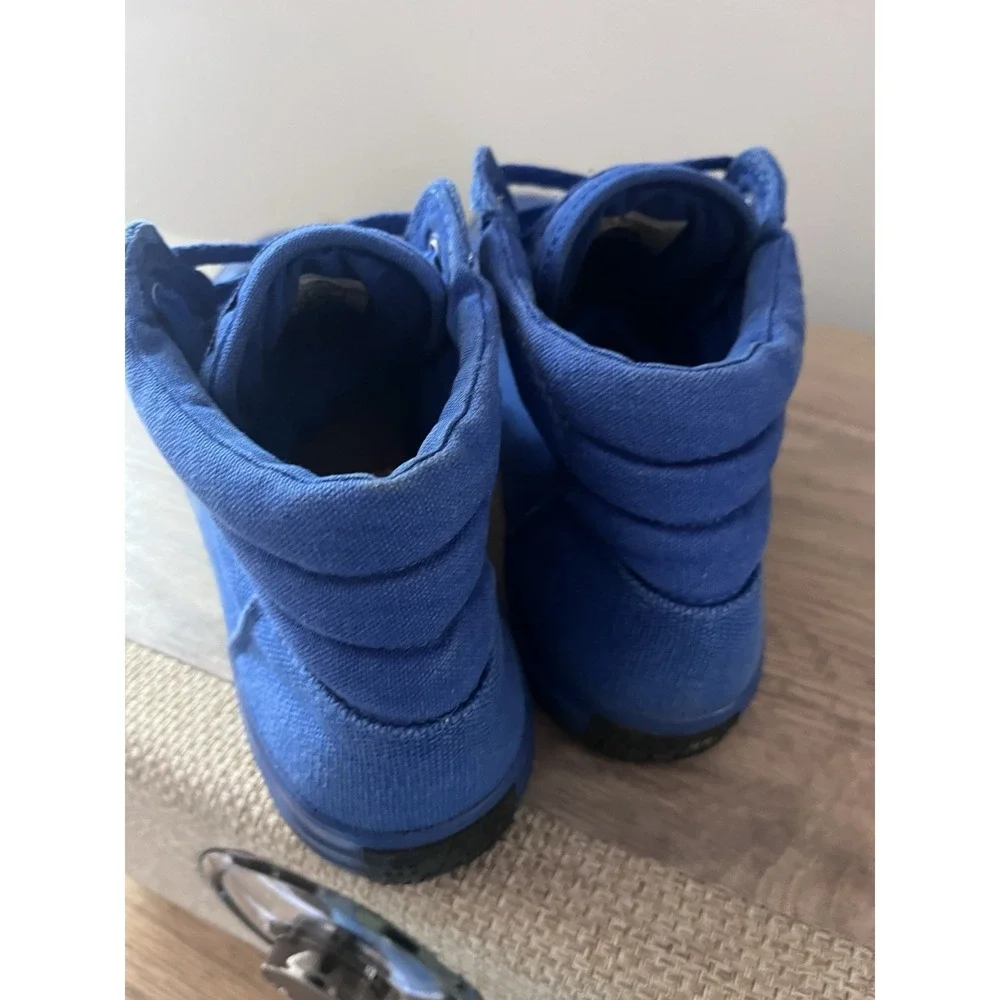 Converse All Star Mens 9 Men Royal Blue Mid Top Chuck Taylor All Over Blue M1